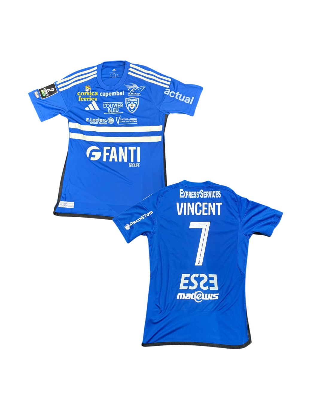 Christophe Vincent - Maillots portés 2025/2026