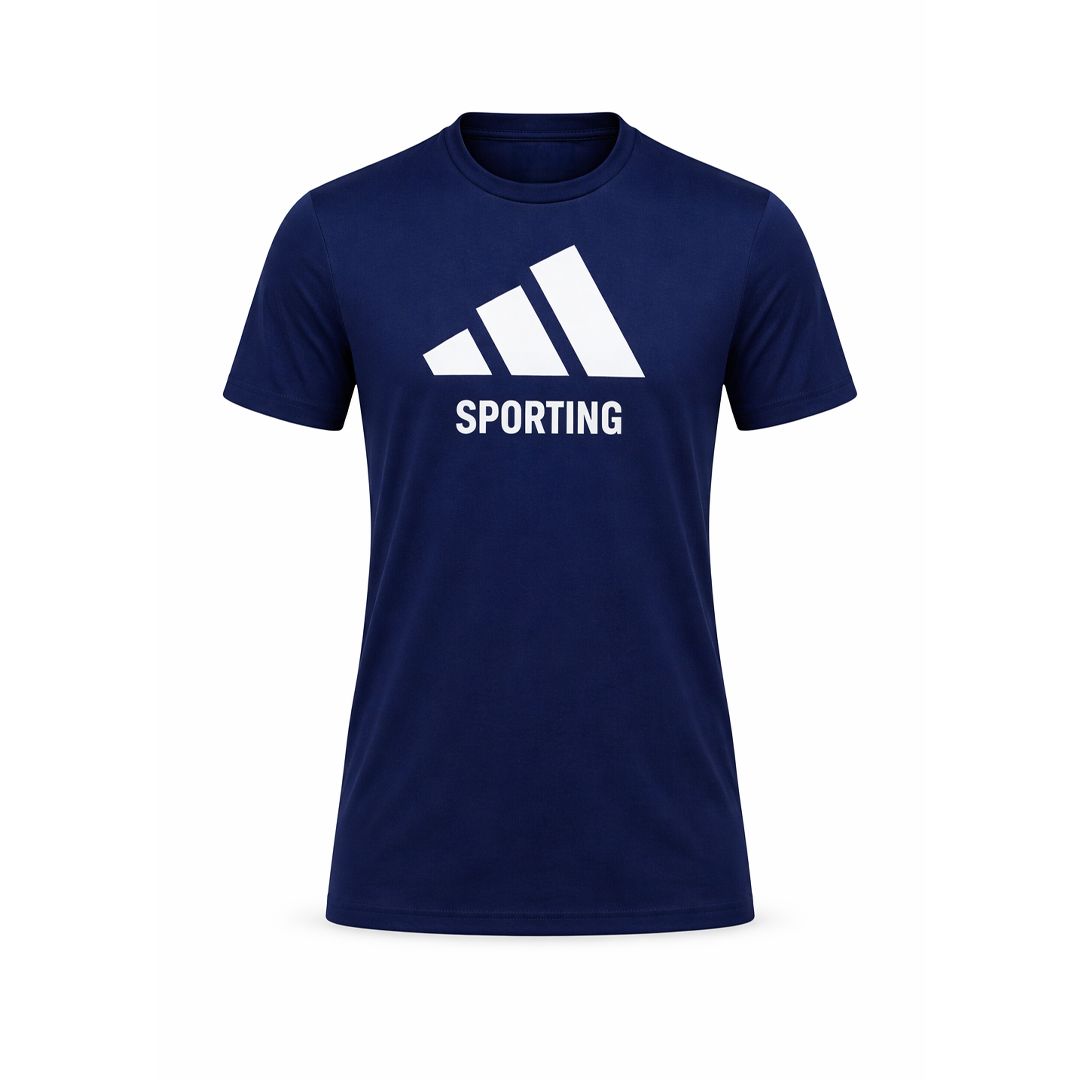 T-Shirt Sortie Adidas x Sporting - 25/26