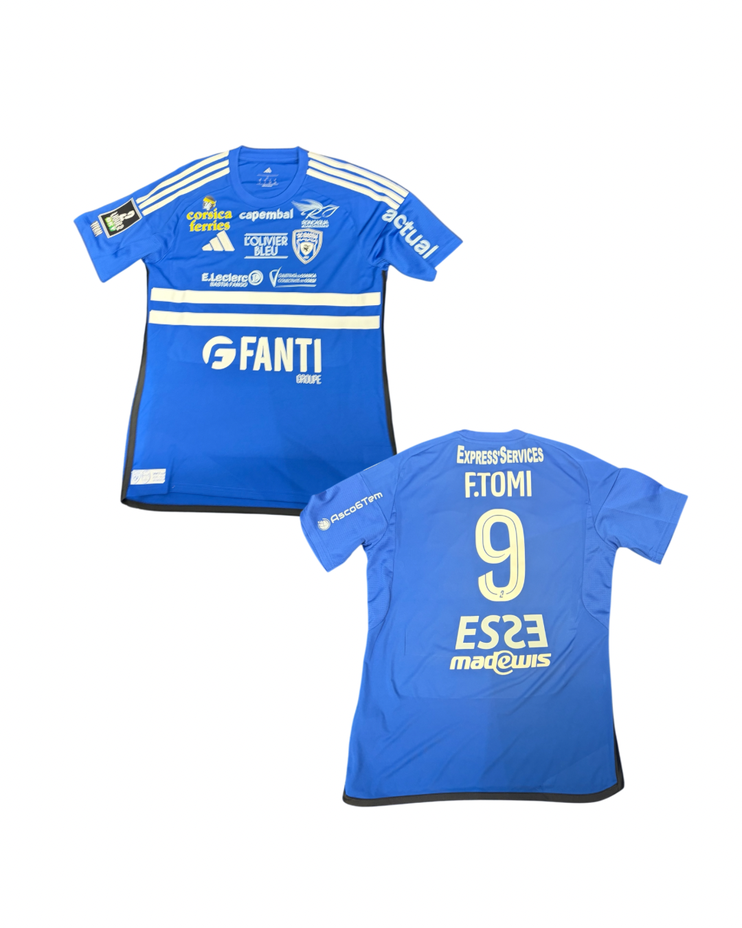 Félix Tomi - Maillots portés 2025/2026