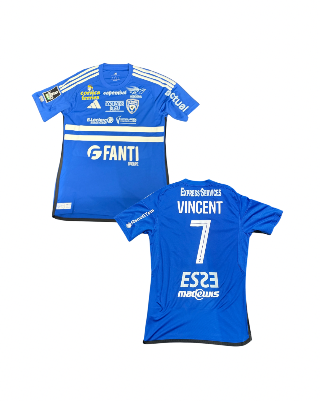 Christophe Vincent - Maillots portés 2025/2026