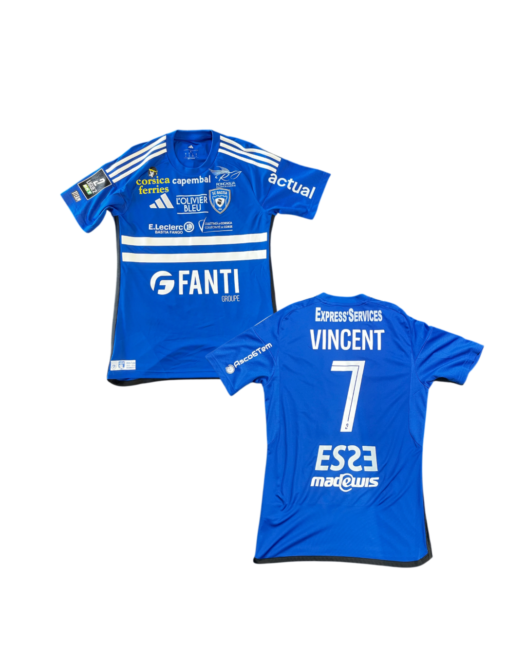 Christophe Vincent - Maillots portés 2025/2026