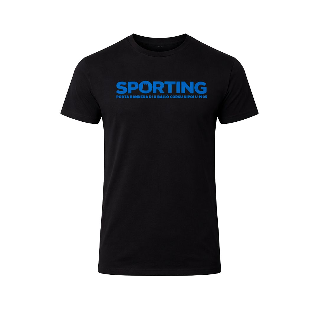 T shirt Sporting -  Marine