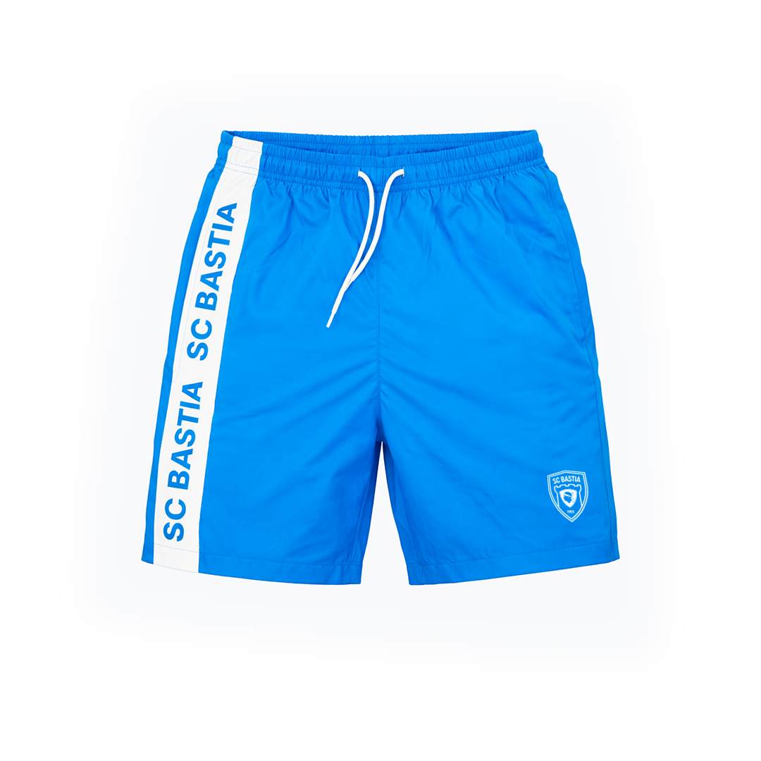 Short de Bain Sc Bastia Bleu
